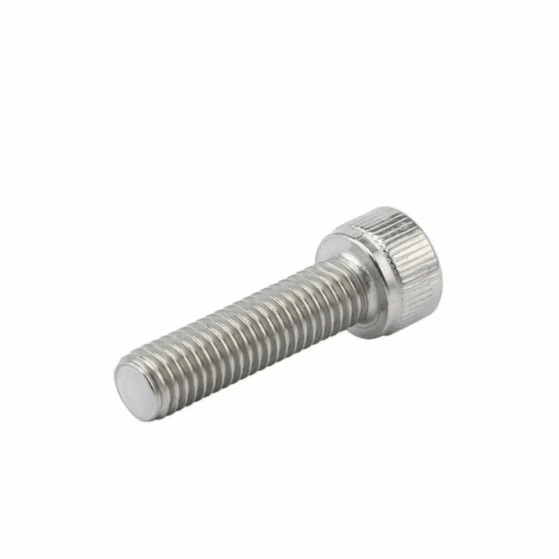 

50 pcs M2 4-30mm hexagon socket bolt socket hexagon bicycle bolt 304 silver stainless steel screw bolt