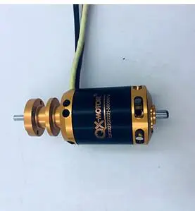 only motor 3800KV QX-MOTOR абсолютно Дрон DIY 64 мм EDF набор 3800KV 3500KV 2200KV бесщеточный двигатель с 12 лопастями воздуховод вентилятор для части радиоуправляемого самолета - Цвет: only motor 3800KV