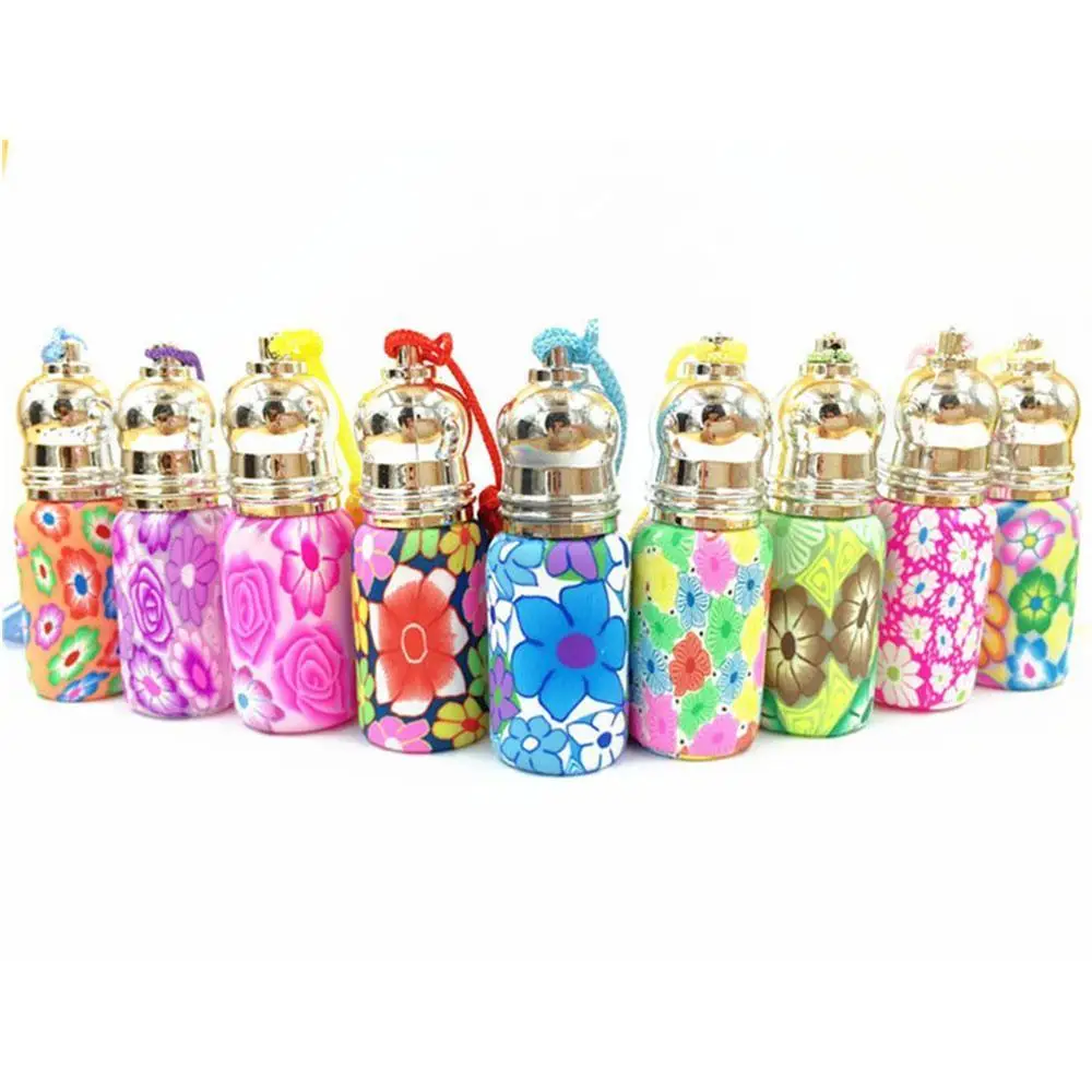 6 мл пустой винтажный стеклянный флакон для парфюма с эфирным маслом цветочный