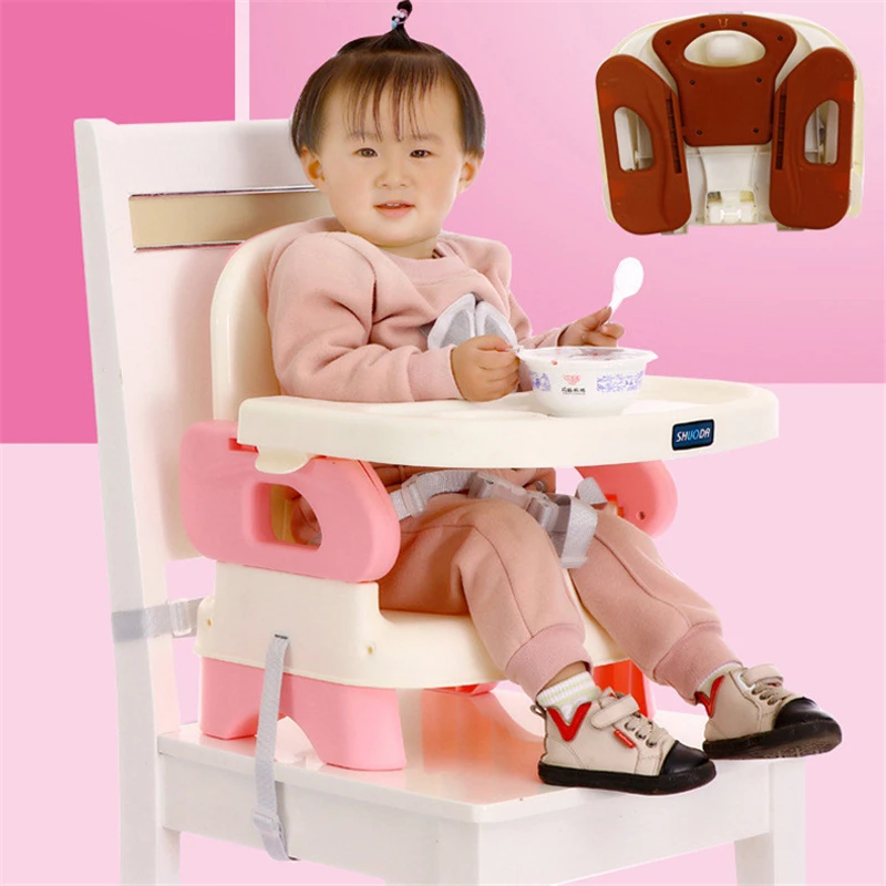 저렴한 접이식 의자 아기 좌석 휴대용 높은 의자 먹이 의자 성장하는 어린이 아기 접이식 캠핑 의자 팔걸이 포함