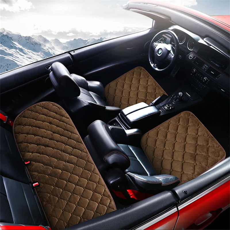

SJ 3pcs Universal Car Seat Covers Protector Mats Fit for BMW X1 X3 X4 X5 X6 X7 320i 316i 318i 320Li 530Li 528Li 520Li 525Li 535L