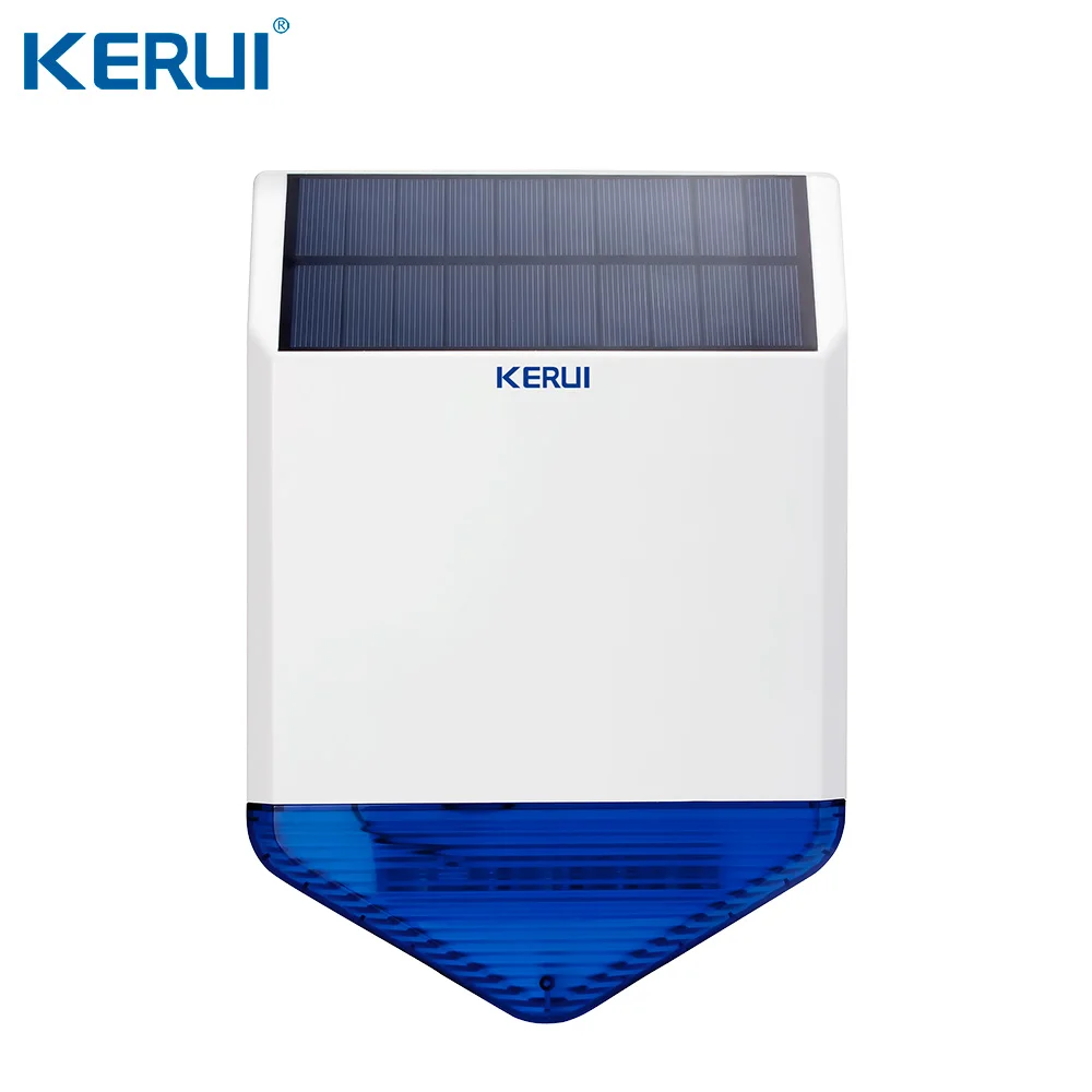 KERUI W20 WIFI GSM Alarm Home Alarm System Security kit Outdoor Camera Remote Control Solar Siren Keyb