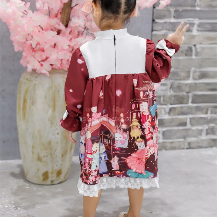 Чайная Вечеринка в японском стиле для подростков испанской принцессы мягкий