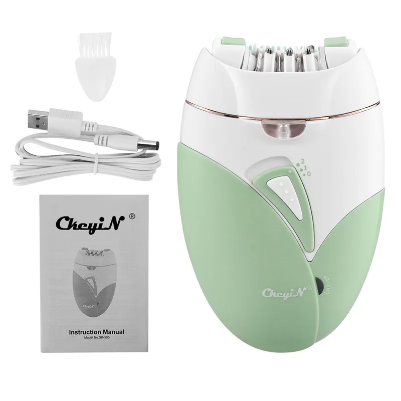 

USB Rechargable Female Epilator Women Shaver Hair Removal Electric Lady Shaving Trimmer Bikini Depilatory Legs Body depilador
