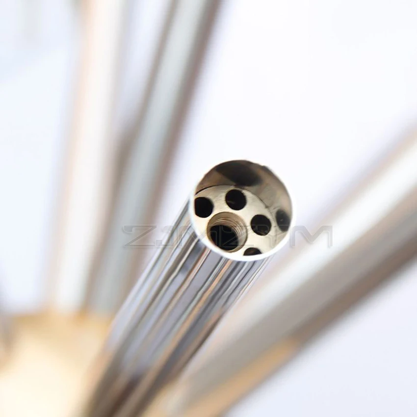 Фонтанная насадка типа "одуванчик" из нержавеющей стали и меди диаметром 2 дюйма для уличных кристальных шаровых фонтанов в парке. Высота струи - 2,3 м.