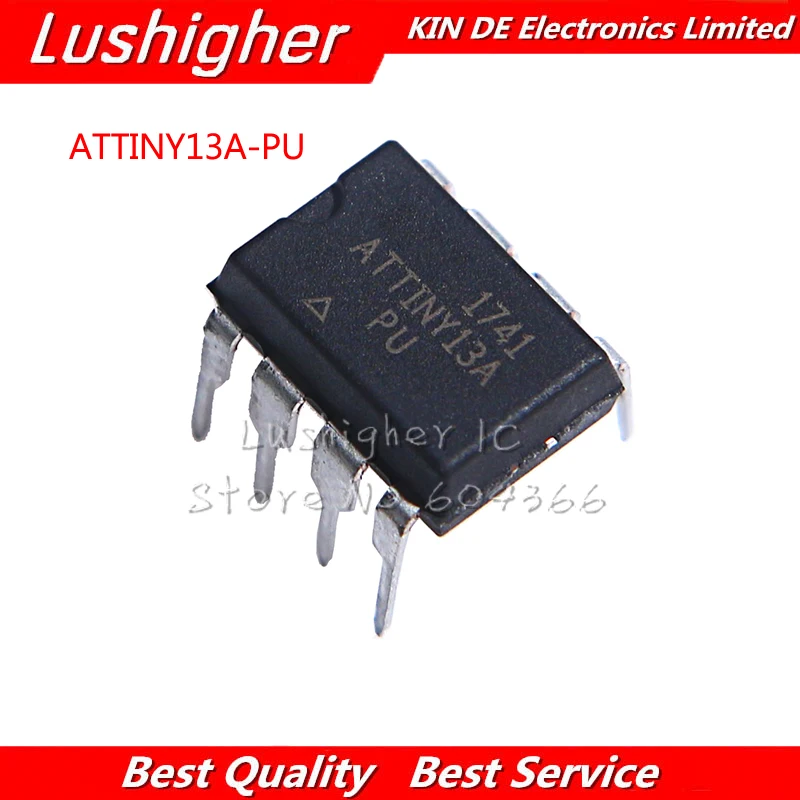 

10 шт ATTINY13A-PU DIP-8 ATTINY13-PU DIP8 ATTINY13A ATTINY13 13A-PU DIP ATTINY13V-10PU