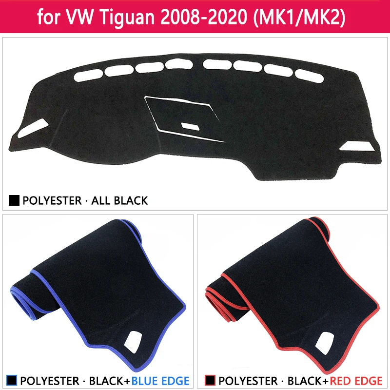for Volkswagen VW Tiguan MK1 MK2 2008~2020 Anti-Slip Mat Dashboard Cover Pad Sunshade Dashmat Car Protect Carpet Accessories rug |