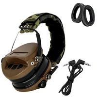 msasordin tactical air gun headset electronic hearing protection shooting headset%ef%bc%88cb%ef%bc%89 with gel earmuffs