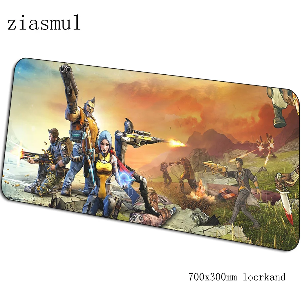 Коврик для мыши Borderlands геймера цветное эстетическое шифоновое платье 70x30 см игровой коврик для мыши с изображением ПК ноутбук с алюминиевым корпусом стол коврик padmouse игры инди-поп геймер коврики геймпад - Цвет: pattern 6