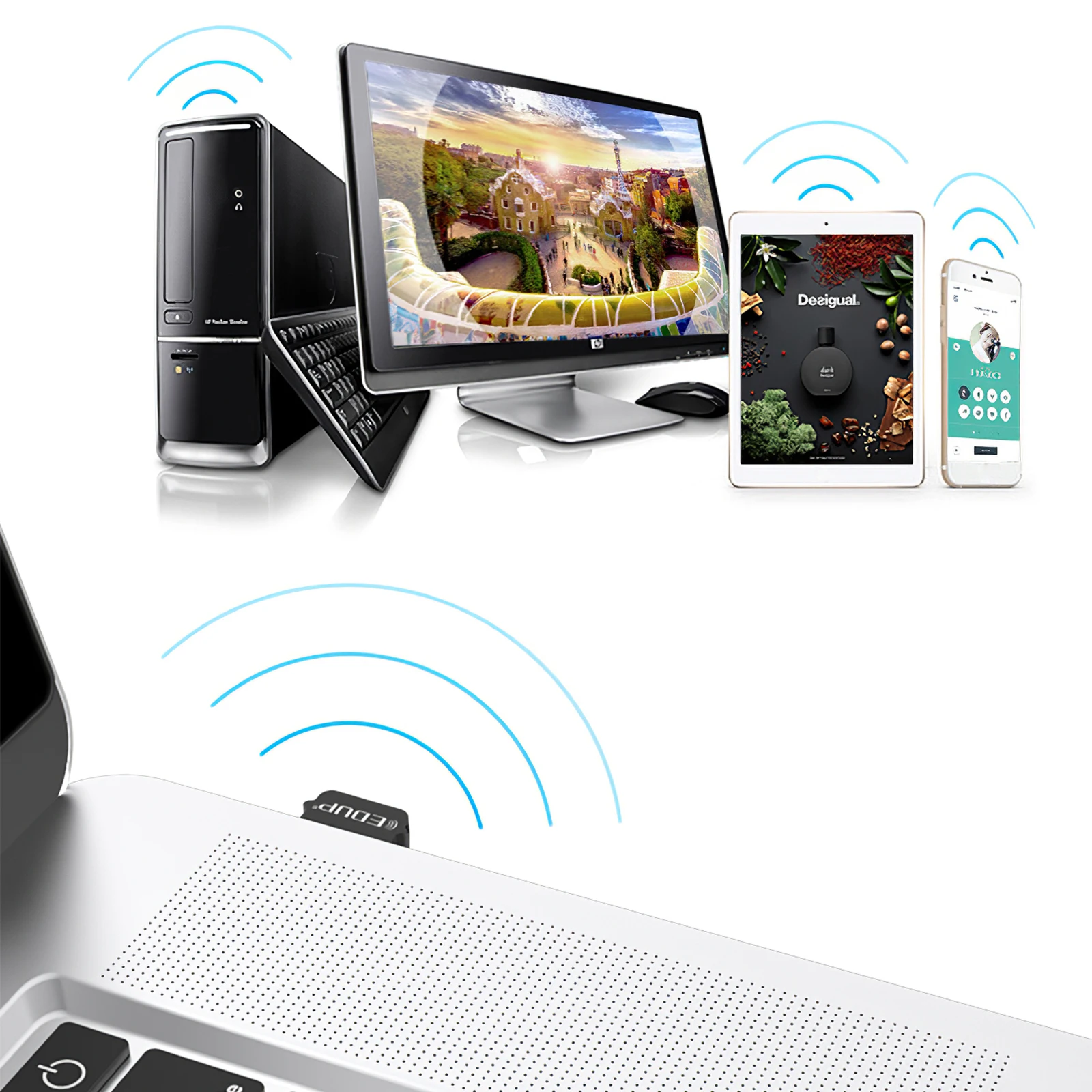 Беспроводная сетевая карта 8/8 Мбит/с портативная беспроводная