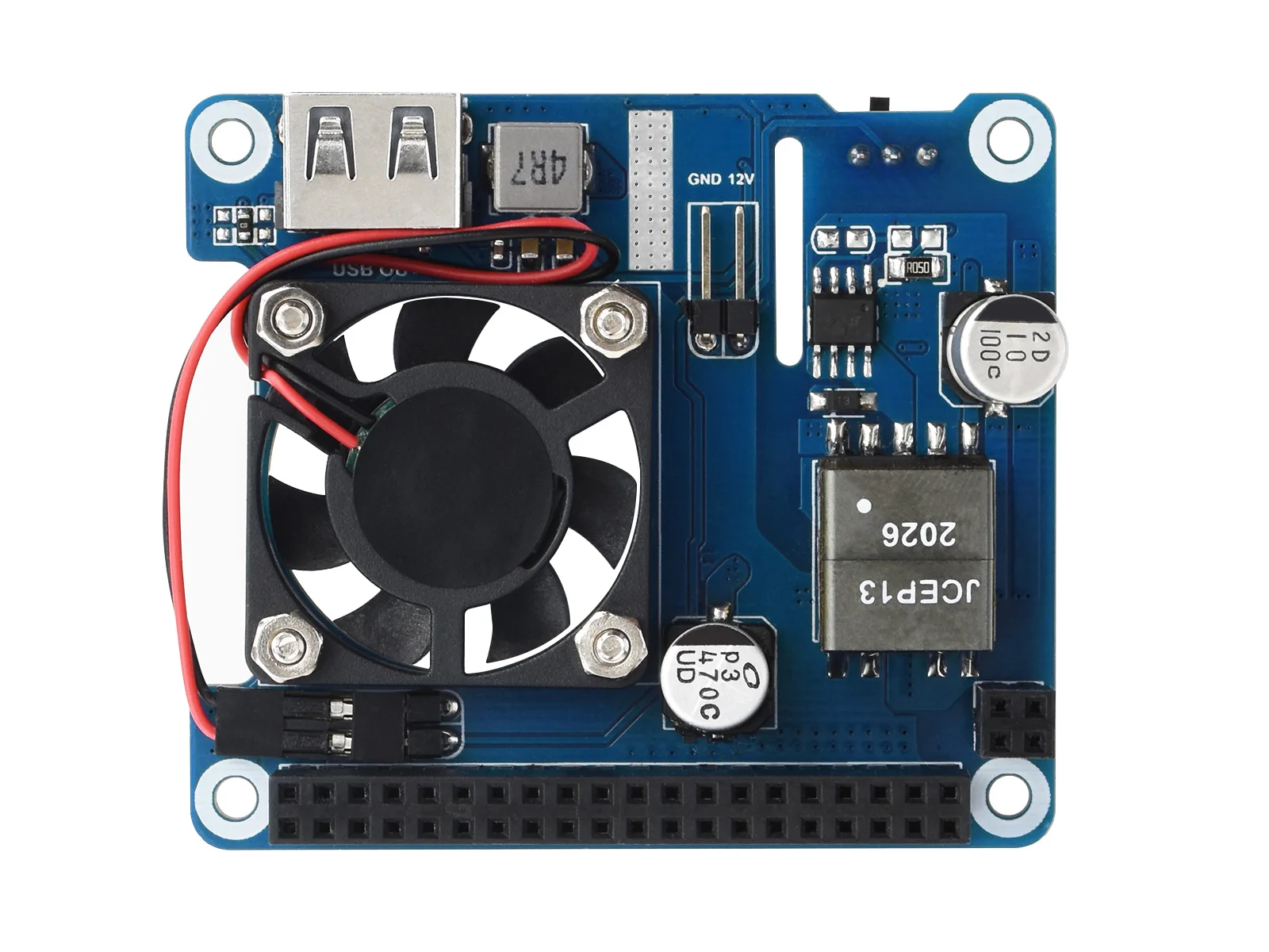 PoE HAT (C) Power Over Ethernet (тип C) для Raspberry Pi 3B +/4B (Power Ethernet) возможности 802.3af-совместимый |