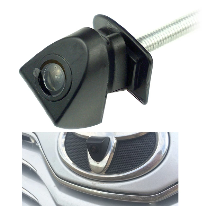 Для sony CCD 180deg Автомобильная камера с логотипом спереди для Toyota Venza TUNDRA avalon carina avensis celica solara matrix camera