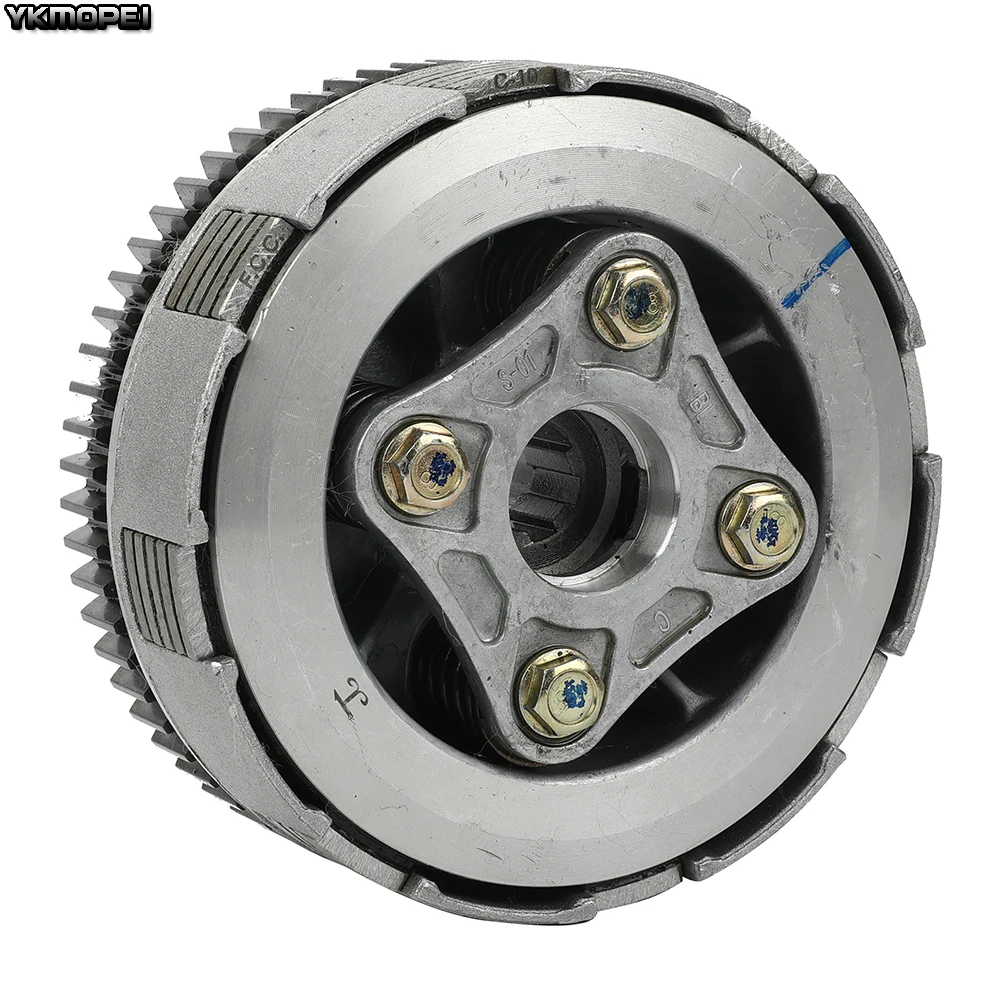 5 дисков 67 зубьев полный комплект с ручным сцеплением для горизонтальных