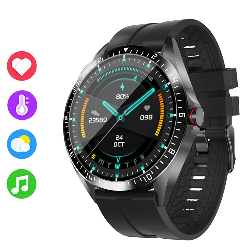 GW16T Smart Watch 2020 Женские мужские часы Температура тела Пульсометр Артериальное