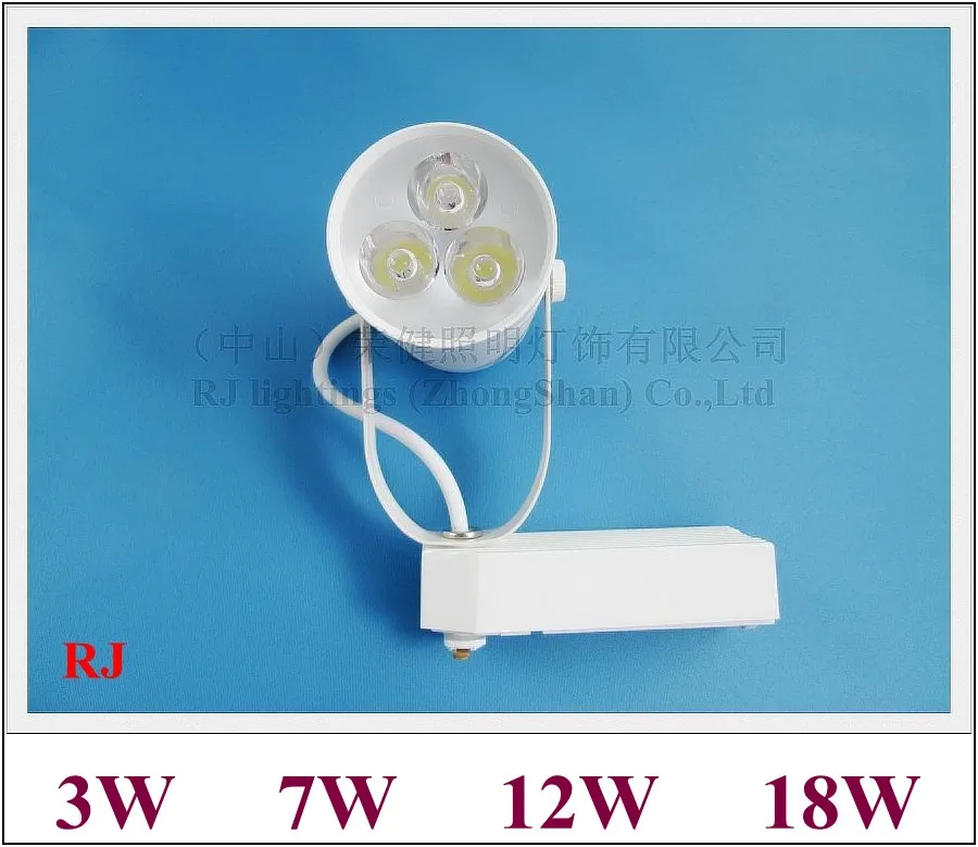 Высокомощный светодиодный направляющий Точечный светильник Трековый