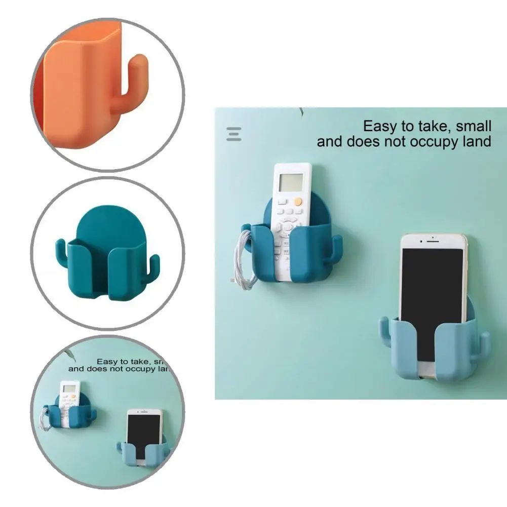 

Lightweight Convenient TV Remote Control Holder Hook Organizer Mobile Phone Rack Stable for Bathroom
