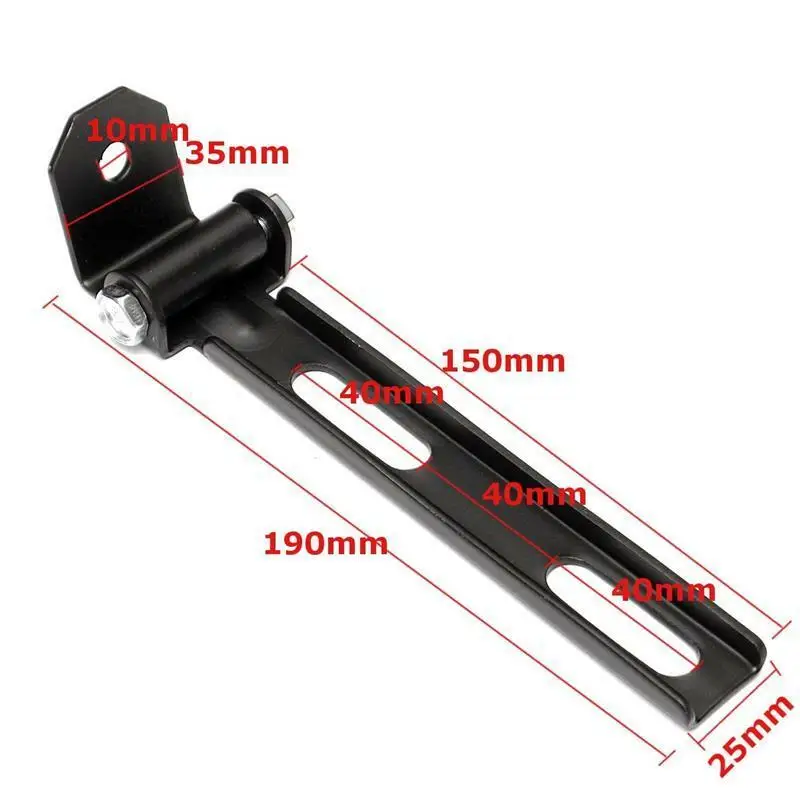 Мотоциклетное сиденье Bobber черное коричневое кожаное для Кафе Racer Solo 3 дюйма