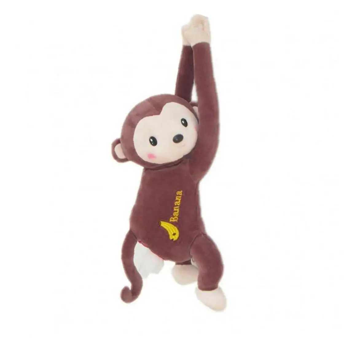 Мультяшная обезьяна висячий держатель для салфеток милые аниме-игрушки чехол