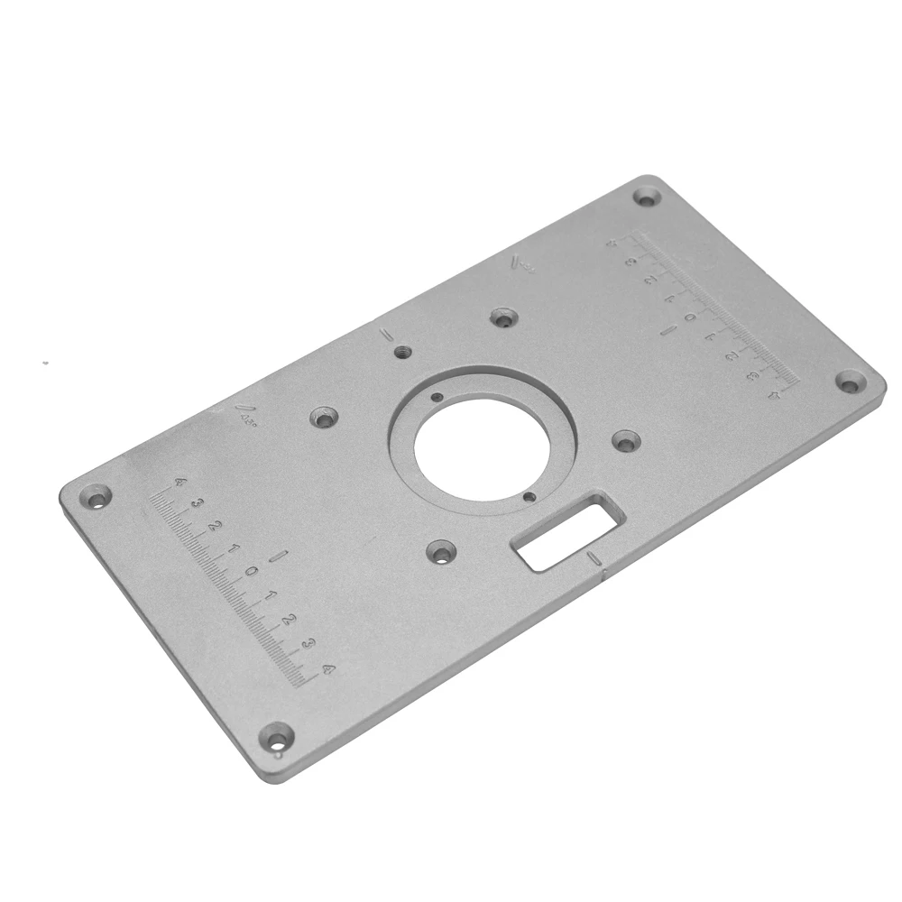 Многофункциональный фрезерный стол вставная пластина деревообрабатывающие