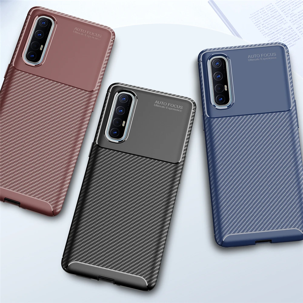 

Чехол для OPPO Reno3 Pro, силиконовый чехол в деловом стиле, задняя крышка для телефона OPPO Reno 3 Pro, защитный чехол для OPPO Reno3 Pro