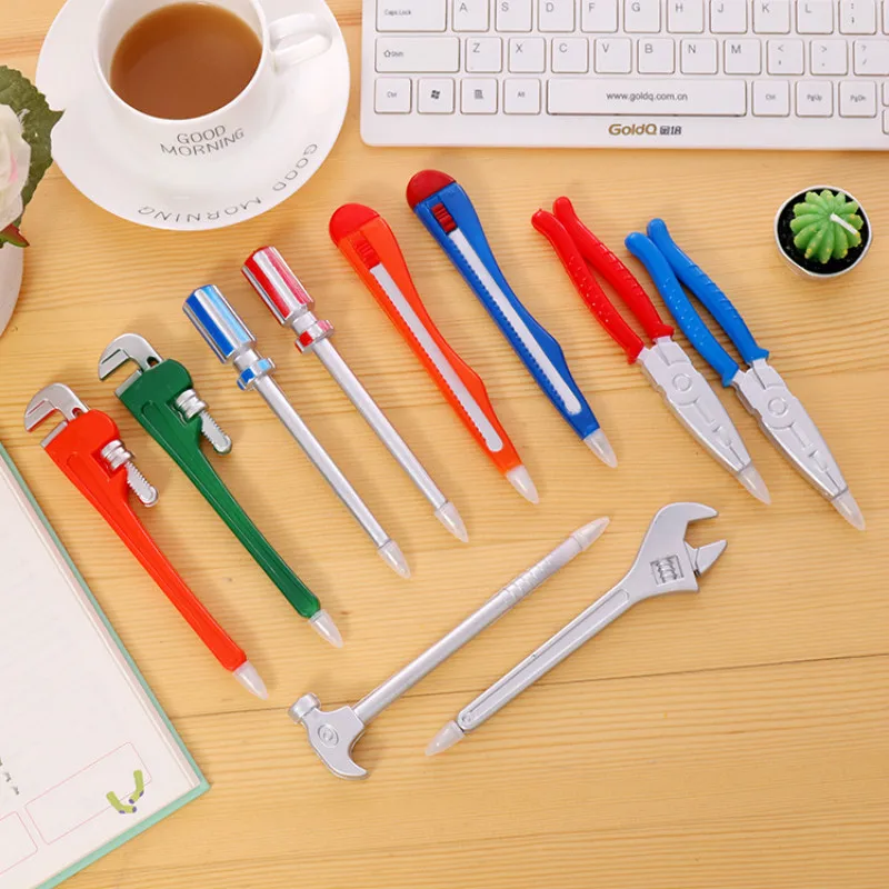 

1@#1pcs Hand Tool Style Cartoon Gel Pen Cute Magic Pens Kawaii Gel Pens For School Writing Novelty Stationery Girls Gifts