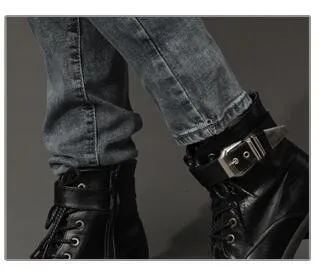 #7809 Сезон весна-осень С эластичной резинкой на талии джинсовые штаны-шаровары для