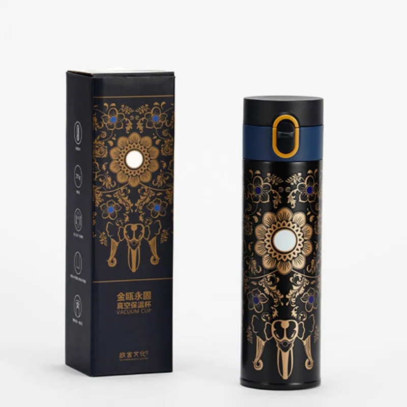 Высокое качество термос чашка прямой переносной Ретро черный горячий кофе
