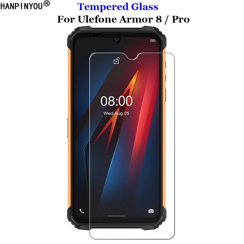Для Ulefone Armor 8 / Pro закаленное стекло 9H 2.5D Премиум Защитная пленка для экрана 6
