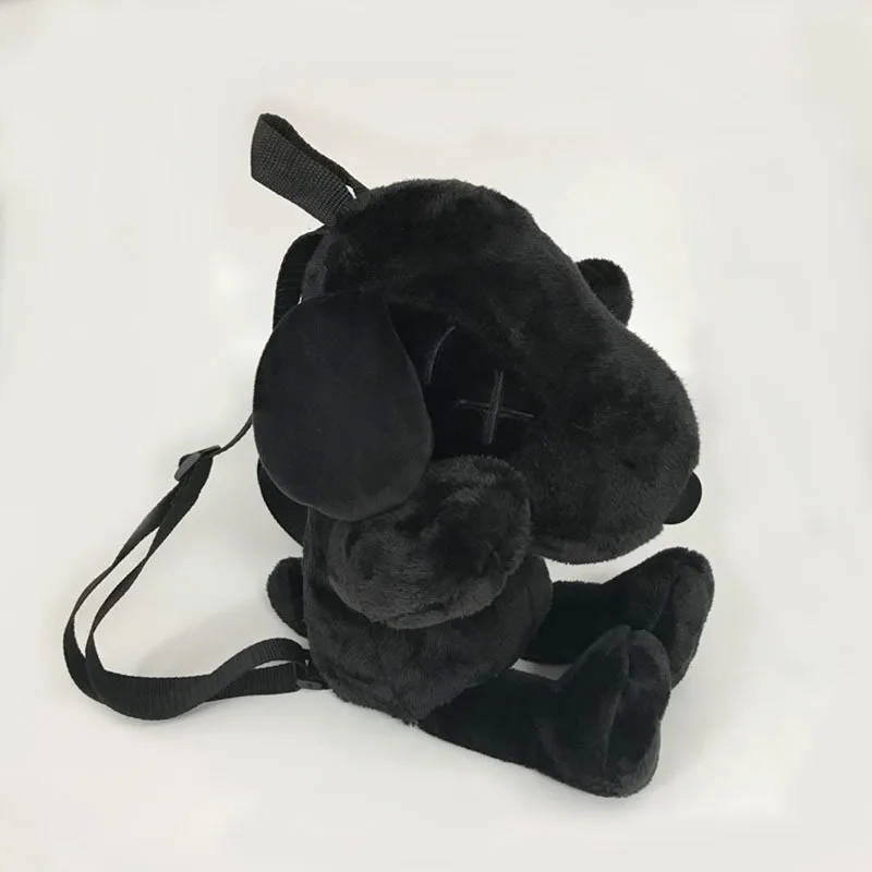 

New 40cm Snowy Plush Bag Kids Stuffed Dog Puppy Animals Toys For Children Gifts