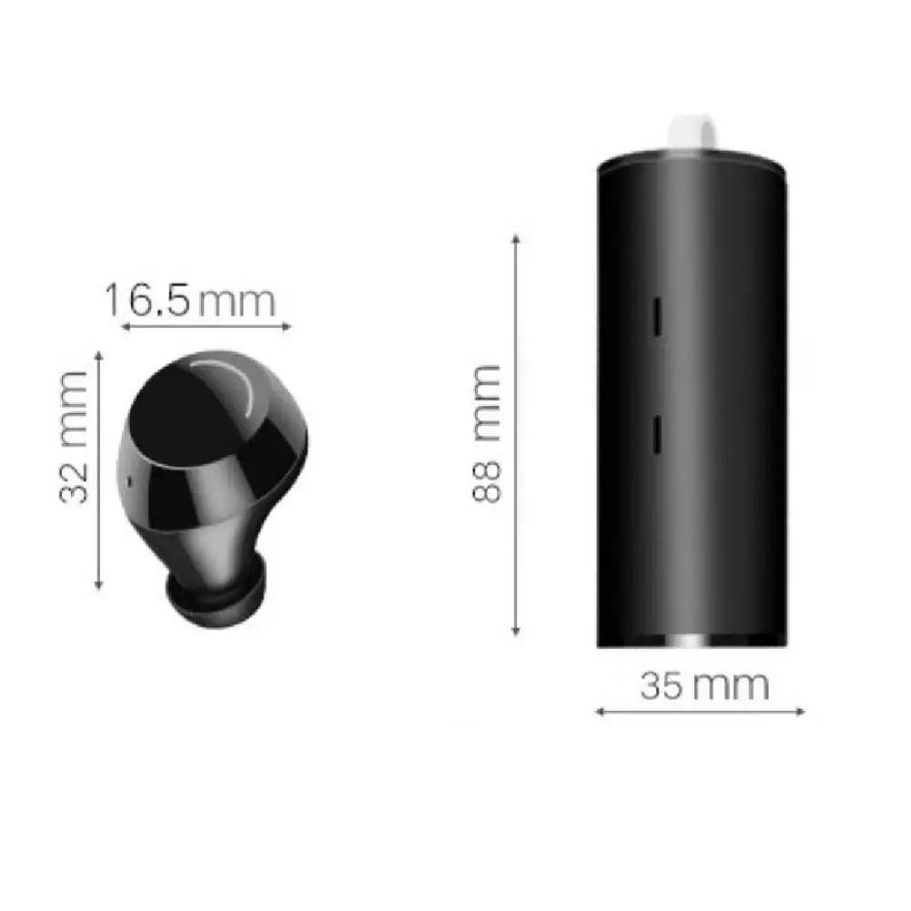 

TWS Cordless Sports Bluetooth Stereo Music Headphone Earphone Earbuds with Mic For Huawei Xiaomi Redmi Samsung Phone Earphones