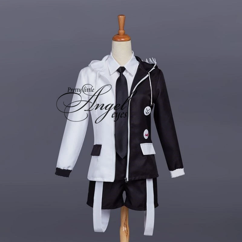Аниме ganganronpa monokuma костюм Косплэй форма для вечеринки Хэллоуина полный костюм