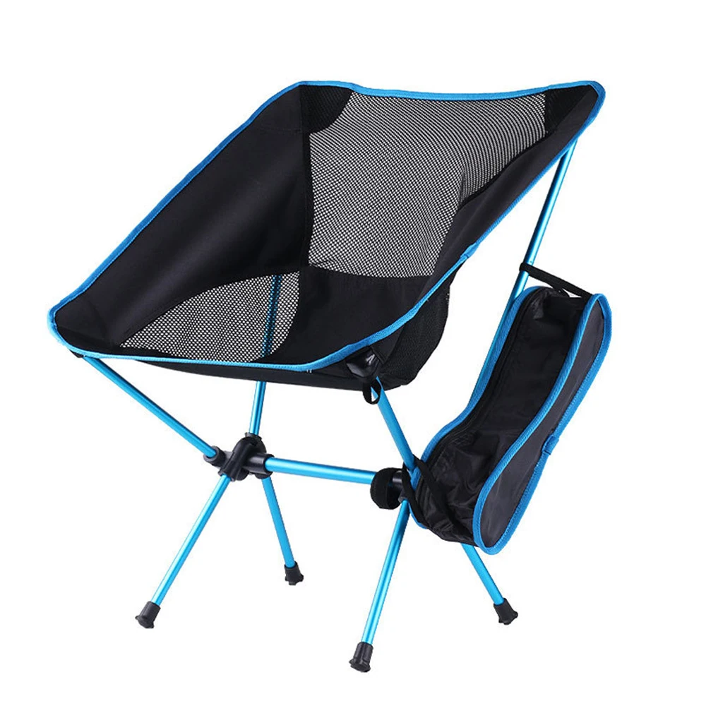 Портативное сиденье светильник стул для рыбалки кемпинга пикника путешествий с