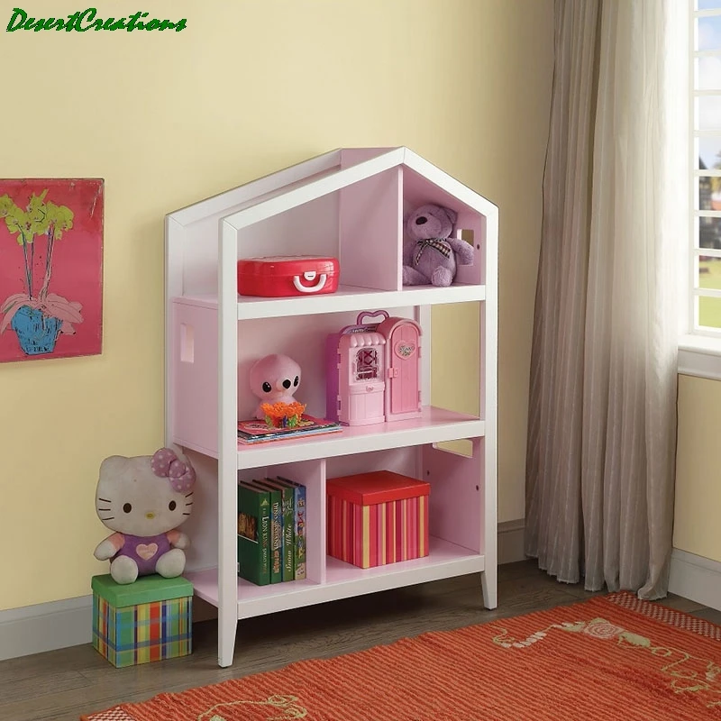 

Книжная полка, полка для хранения книг, детский книжный шкаф для домашней мебели, кукольный книжный шкаф