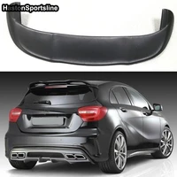 for mercedes benz a class w176 p style unpainted primer rear roof spoiler car wing 2013 2017