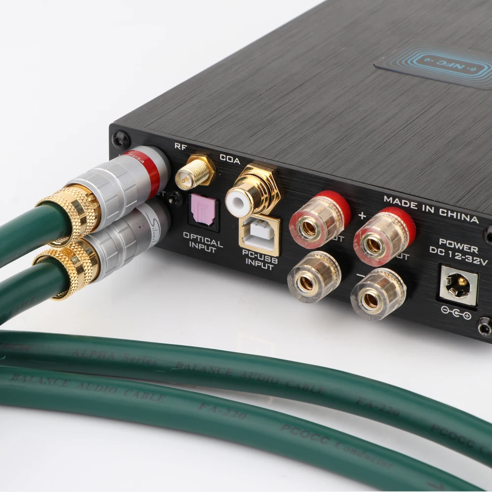 FA-220 PCOCC медный RCA кабель для соединения аудио-и видеосигналов Hifi удлинитель аудио