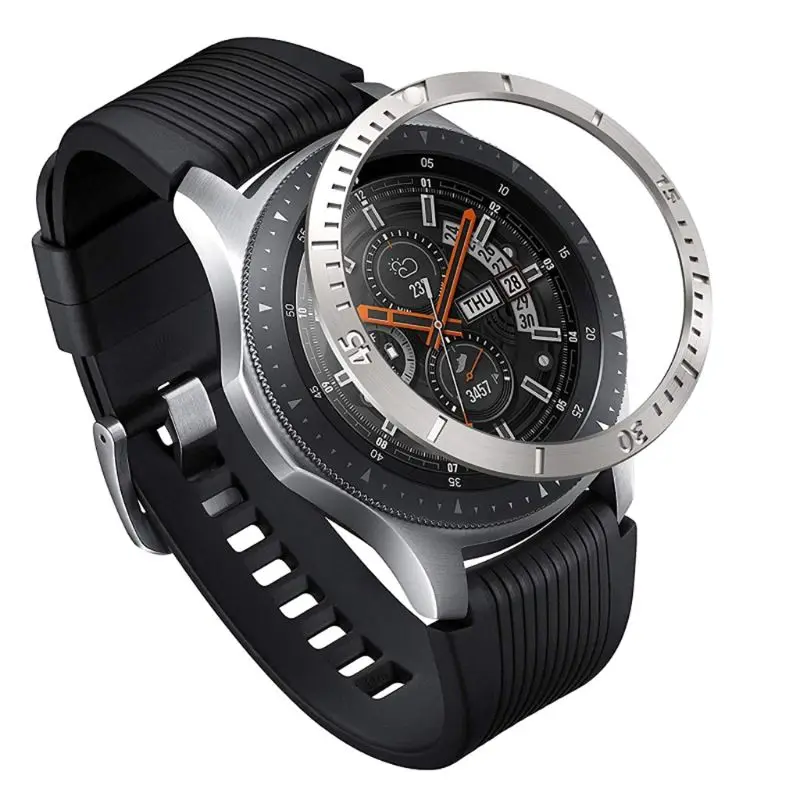 Металлическое кольцо для Samsung Galaxy Watch 46 мм Gear S3 Frontier и классические Смарт часы с