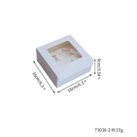 2 grids4 grids6 grids12 grids cowhide muffin box cupcake packaging box 100 brand new and high quality