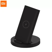 xiaomi qi wireless charger stand 20w vertical fast charger phone stand genenal for iphone 1112 for xiaomi global version