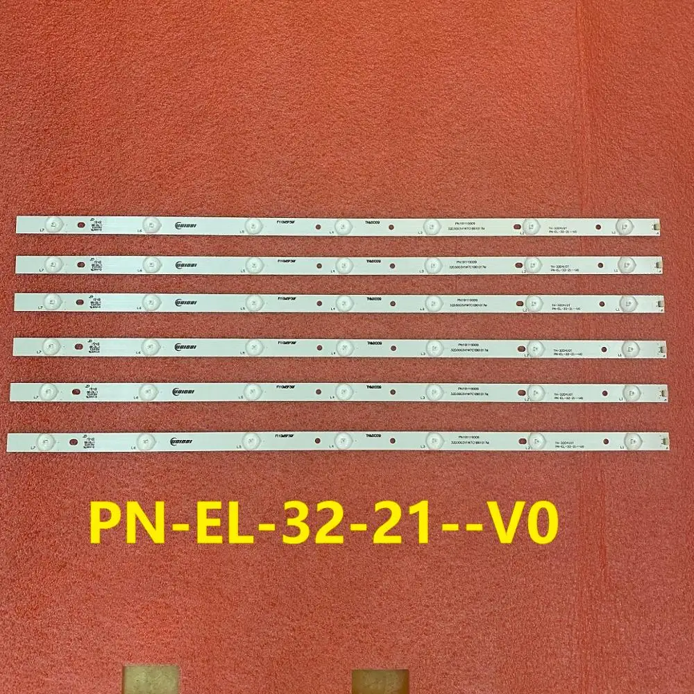15 шт./лот светодиодная подсветка для цифрового фотоаппарата Panasonic TX-32ES400B TX-32FS500B TX-32CS510B TX-32DS500E TH-32D410T PN-EL-32-21--V0 TNMX009