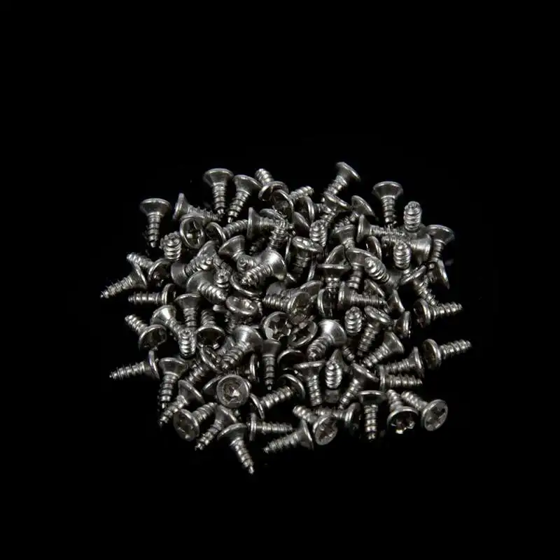 M1.8 x 5 мм поперечная головка потайной саморез 100 шт|Винты| |