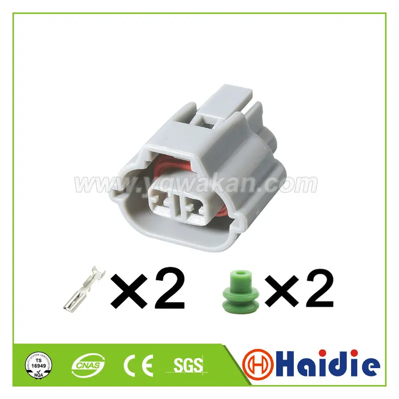 

Бесплатная доставка, 5 комплектов, автомобильный 2-контактный штекер, водонепроницаемый корпус, жгут проводов, герметичный соединитель кабе...