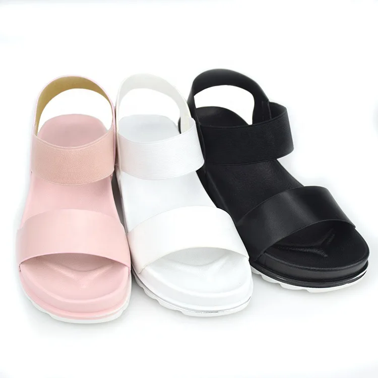 

Beige Heeled Sandals Female Shoe 2021 Women's Black Girls Outside New Fashion Summer Comfort Low Scandals Casual Back Strap Fabr