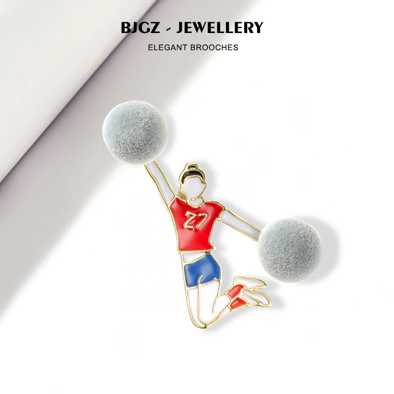 Женская эмалированная брошь в форме болельщика рюкзака Подарочная брошь|Броши| |