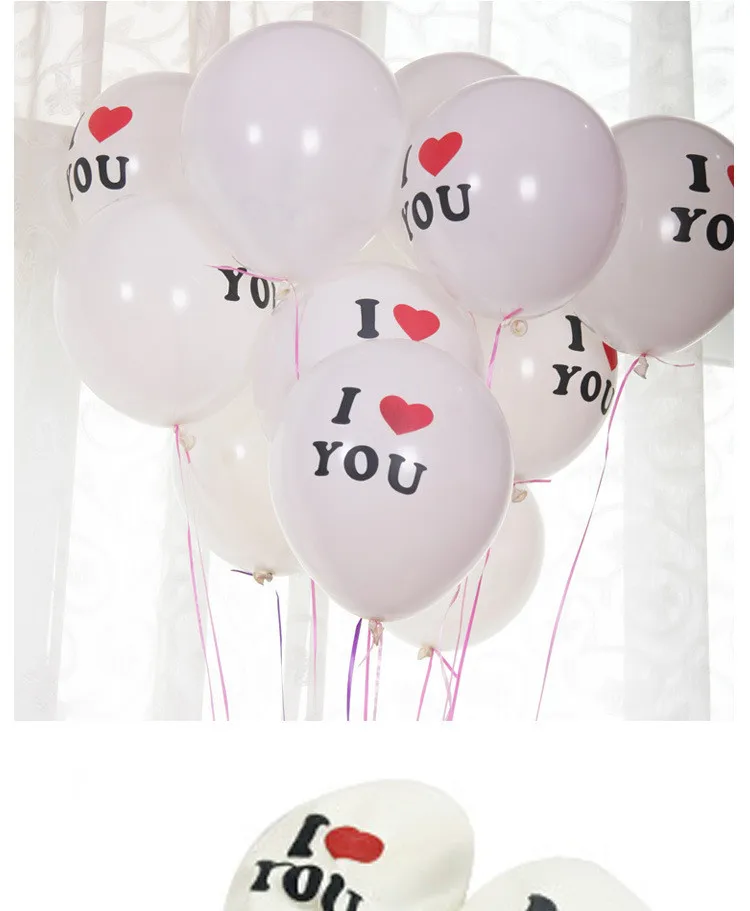 10 шт./лот 12 дюймов прочные латексные шары с сердечком и жемчугом шаровары для