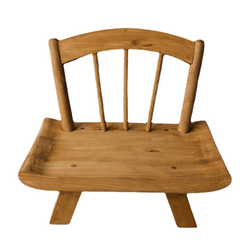 2021 nowy noworodka fotografia rekwizyty krzesło drewniane wielofunkcyjne meble dla niemowląt Photo