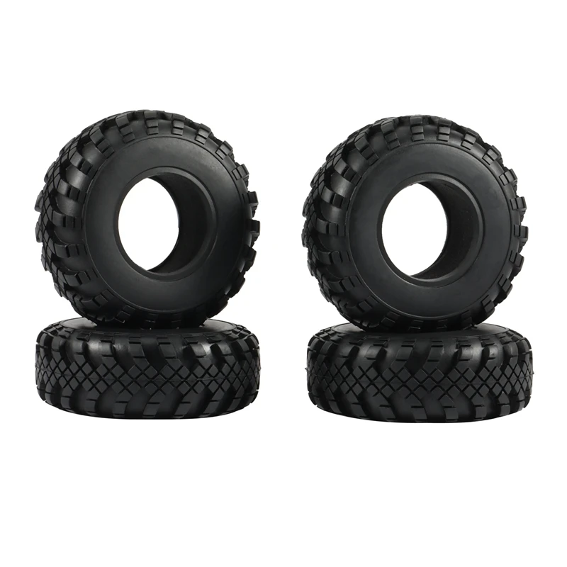

4PCS 130MM 2.2Inch Rubber Wheel Tires Tyre for 1/10 RC Crawler Car Axial SCX10 90046 RR10 Wraith Traxxas TRX4 TRX-6