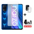 Защитное стекло для экрана и объектива камеры Realme Narzo 30, 5G, Narzo 30, 5G