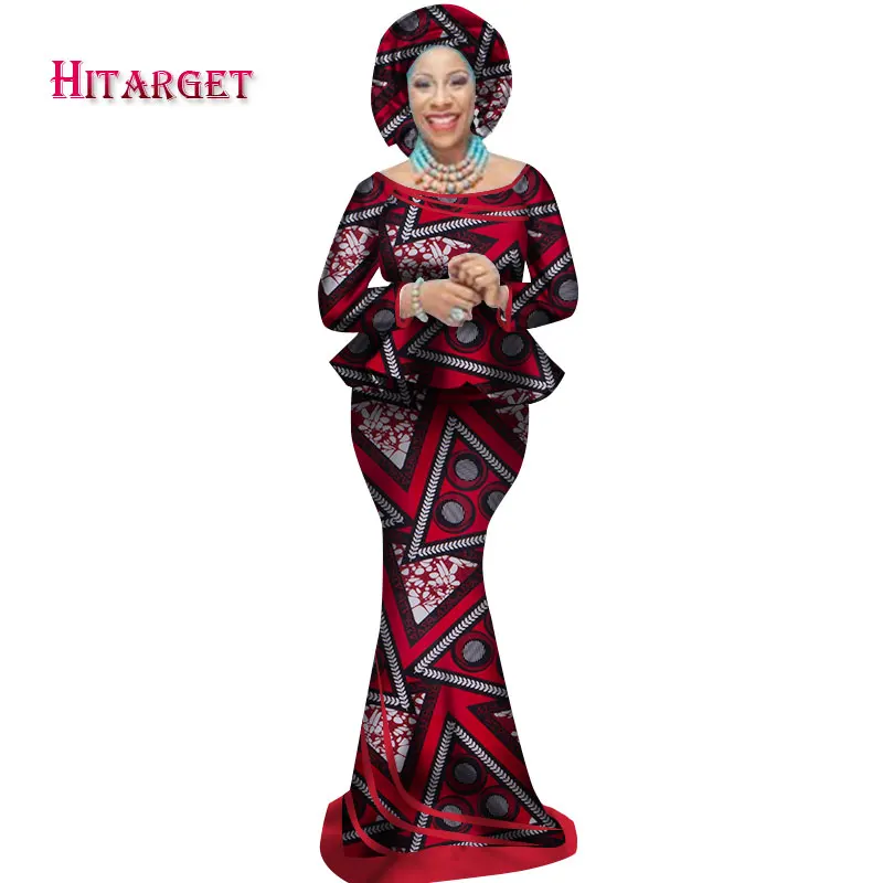 Осень 2020 африканские платья для женщин индивидуальный пошив Женская африканская