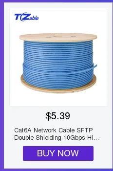 RJ45 8P8C разъем Cat5e цветной сетевой кабель кристальная головка Чистый медный с золотым покрытием разъем компьютера Ethernet сетевой адаптер 100 шт