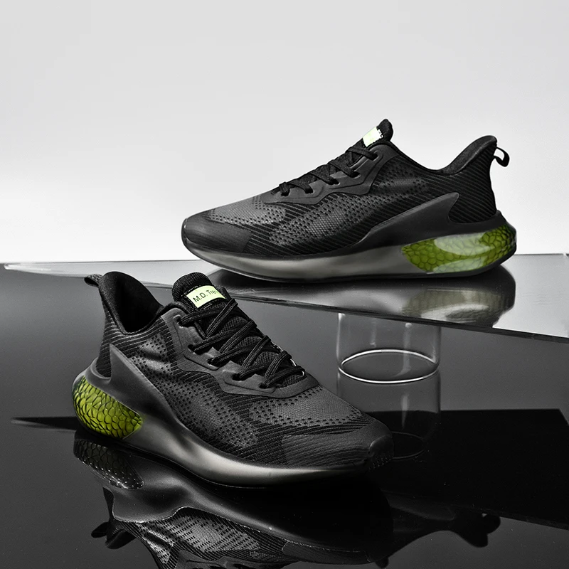 Новинка дышащие сетчатые кроссовки SENTA для улицы мужские спортивные бега
